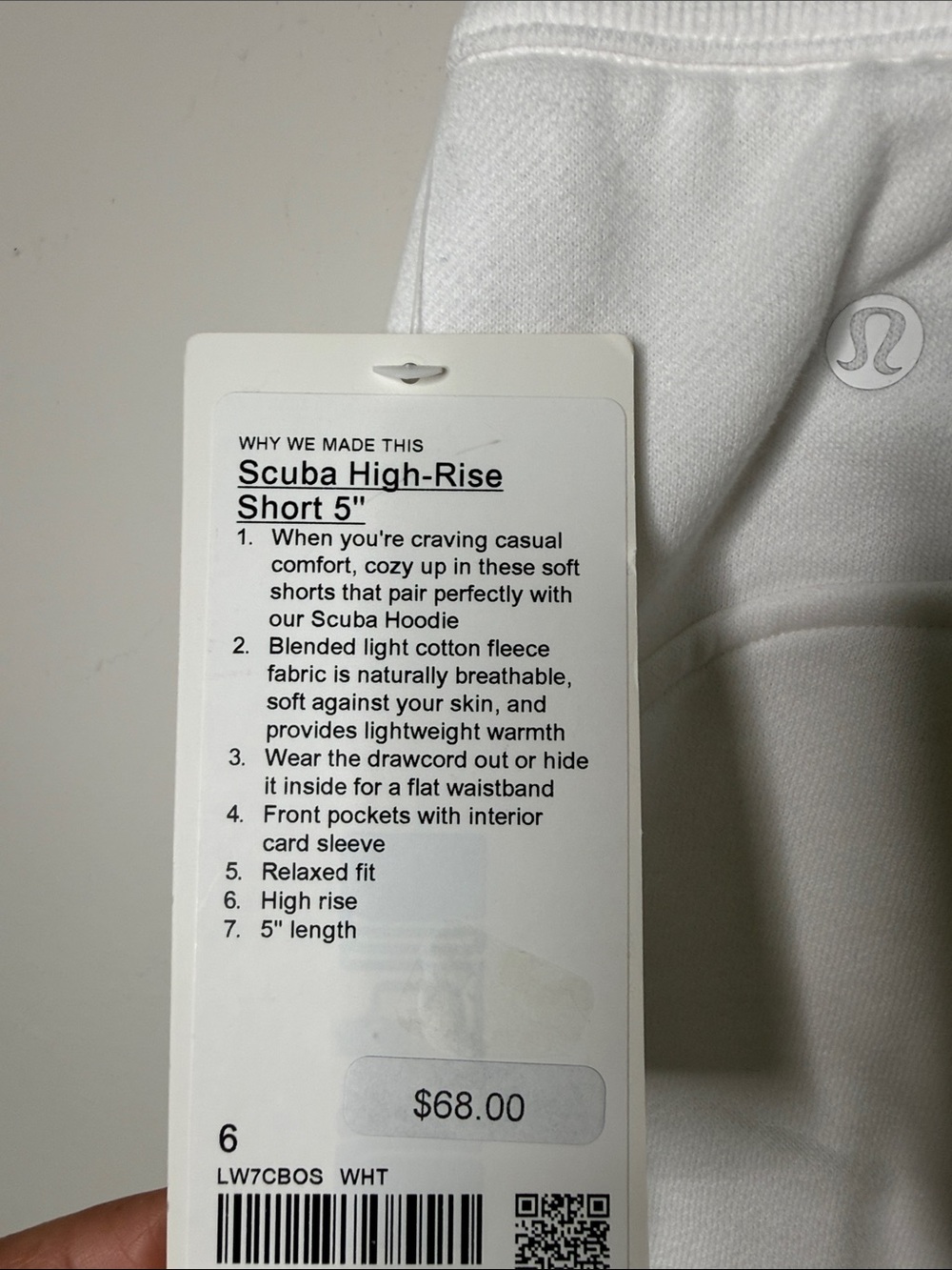 Lululemon Scuba High Rise Short 5” - Picture 4 of 4